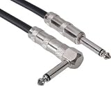Dayton CGQ-10R 1/4 Guitar Cable 10 ft. Right Angle