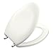 Read KOHLER K-4685-CP-0 Bancroft Elongated Toilet Seat, White Details KOHLER K-4685-CP-0 Bancroft Elongated Toilet Seat, White