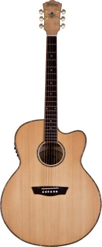 Washburn WJ45SCE Jumbo AC/EL Cutaway Guitar On Sale