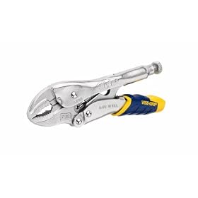 Irwin 07T 7WR Fast Release 1-1 2-Inch Jaw Capacity 7-Inch Curved Jaw Plier with Wire... by Irwin