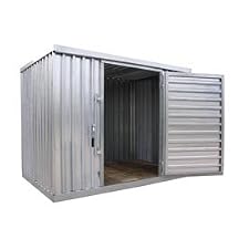 Galvanized Steel Outdoor Storage Shed 9'2