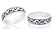 Jewelry : Celtic Style Ring Band Oxidized Sterling Silver