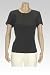 16mm Solid Silk CDC short sleeve Blouse 23
