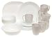 Kitchen & Housewares : Corelle Livingware 34-Piece Dinnerware Set, Service for 8, Just White