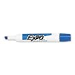 Expo Original Chisel Tip Dry Erase Markers, 12 Blue Markers (83003)