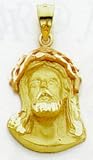 Face of Jesus Charm - C1403 - B000AUDUHU