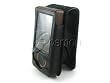 Black Leather Flip Kroo Melrose Case LCD Protected For Microsoft ZUNE 30GB 30G Portable MP3 Digital Media Player Sold By TopDeals888