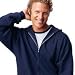 Full Zip Hooded 50/50 9 oz. Sweat Shirt by Jerzees (Style# 4999)