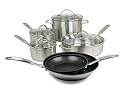 Simply Calphalon Stainless Steel 10-Piece Cookware Set