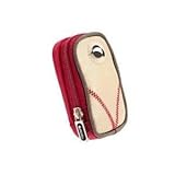 KRUSELL 48164 Radical Street Camera Case (Red/Beige/Brown Trim)