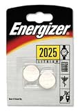 [Pack 2] Energizer CR2025 Lithium Battery for Small Electronics 5003LC 163mAh 3V Ref 626981