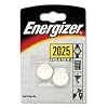 [Pack 2] Energizer CR2025 Lithium Battery for Small Electronics 5003LC 163mAh 3V Ref 626981