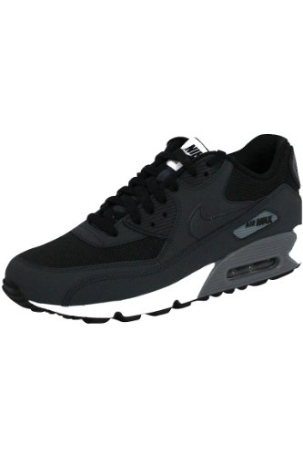 Mens Nike Air Max 90 Essential Running Shoes Anthracite / Grey / Black 537384-091 Size 13 Mens Nike Air Max 90 Essential Running Shoes Anthracite / Grey / Black 537384-091 Size 13