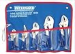 Westward 1ECG5 Locking Pliers Set, 5, 6, 7, 10, 10 In, 5 Pc