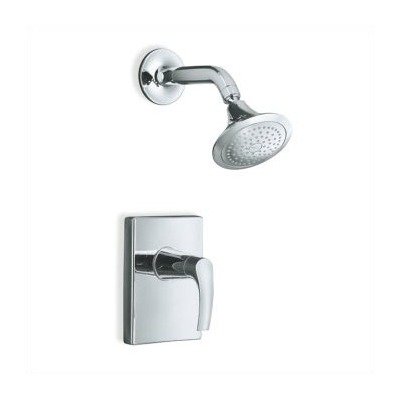 Symbol Rite-Temp Pressure-Balancing shower Faucet Trim Finish: Polished Chrome