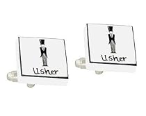 Usher Bone China Cufflinks