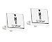 Usher Bone China Cufflinks