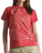 Addict Paisley Print T-Shirt (Red)