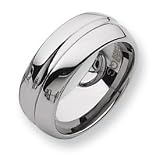 Tungsten 10mm Polished Band TU48-9.5