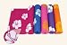 Wai Lana Tropical Hibiscus Orange Yoga & Pilates Mat (1/4