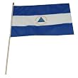 Nicaragua Flag 12 x 18 inch Nicaragua Flag 12 x 18 inch
