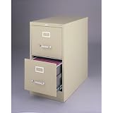 26.5" Deep Commercial 2 Drawer Letter Size High Side Vertical File Cabinet Color: Putty