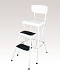Chair/Step Stool (White)
