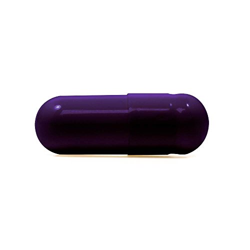 Capsuline Berry Flavored Gelatin Empty Capsules Size 00 Dark Purple 1000 Count Capsuline Berry Flavored Gelatin Empty Capsules Size 00 Dark Purple 1000 Count