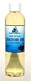 Castor Oil USP Grade Organic Cold Pressed Pure Hexane Free 4 oz