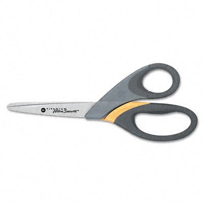 ACME UNITED CORPORATION / ACM14100 / Titanium UltraSmooth Scissors, 7in, 3-1/2in Cut, L/R Hand / Sold as 1 EA