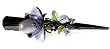 Purple Stone Flower Alligator Hair Clip Jewelry