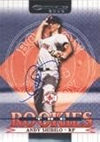 Andy Shibilo, Boston Red Sox Autographed Card