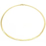 14k Gold Flex Herringbone Necklace Jewelry 4.0mm 20