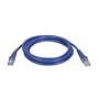 Tripp Lite N001-050-BL Cat5e 350MHz Blue Snagless Molded Patch Cable RJ45M/M - 50ft