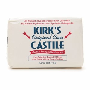 Kirk's Castile: Coco Castile Bar Soap, Original 4 oz (3 pack)
