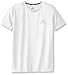 adidas Big Boys' Climalite Short Sleeve Tee, White, Medium/10-12