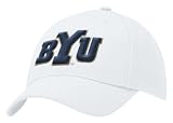 BYU Nike White Swoosh Flex Cap