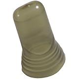 Co-Rect Universal Dust Cap Cover for Liquor Bottles (Pack of 12), Clear