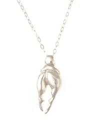 Cancer Zodiac Necklace - Crab Claw (Sterling Silver)