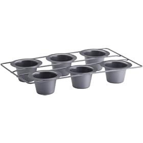 Buy BonJour Bakeware Commercial Nonstick 6-Cup Linking Popover Pan