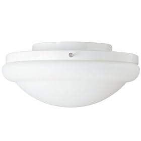 Hunter 27218 White Energy Efficient Low Profile Light Kit