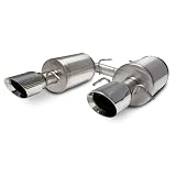Corsa 14157 Pro-Series 4 Dual Rear Exit Single Exhaust System by Corsa