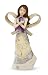 Elements Purple Ribbon of Hope Angel (Pancreatic Cancer, Thyroid Cancer, Alzheimer's, Lupus, Cystic Fibrosis & Fibromyalgia) by Pavilion, 5-Inches Tall