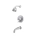 Rohl U.KIT23L-STN Edwardian Shower System with Pressure Balanced Valve Trim, Satin Nickel
