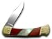 BUCK 110 Painted Pony Red Jasper, Genuine Abalone Folding Hunter 1/50 Knife Knives