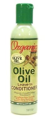 Africa's Best Organics Olive Oil Extra Virgin Conditioner Leave-In 6 oz. (3-Pack) with Free Nail File