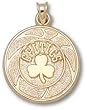 Boston Celtics Basketball 3/4" Charm/Pendant -14K/10K, Stainless Steel or Gold Plated