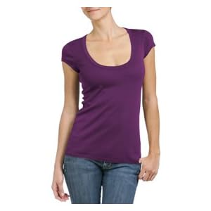 Michael Stars Su Bima deep round neck T shirt of my favorites. :  fashion top supima scoop neck