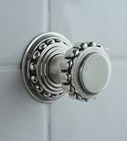 Herbeau 225648 Polished Chrome Pompadour Wall Mounted 4 Port Diverter