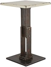 Kare 75780 Key Table avec pied en MDF 107 x 65 x 65 cm Blanc